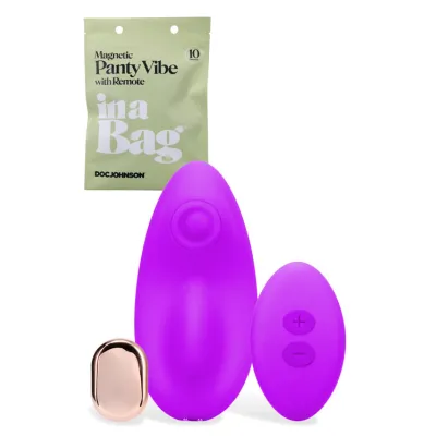 Doc Johnson 3 75 Remote Controlled Panty Vibe In A Bag
