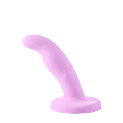 Lazre 6 Inch Silicone Dildo Purple 6 Inch