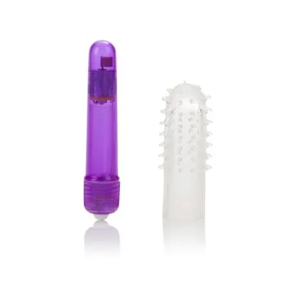 Waterproof Travel Blaster Vibrator with Sleeve