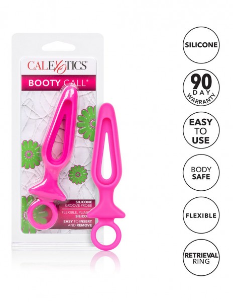 CalExotics Booty Call Silicone Groove Anal Probe — image 11 of 21