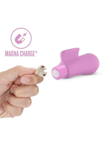 Gaia Eco Delight Rechargeable Waterproof Plant Based Clitoral Vibrator By Blush - Purple