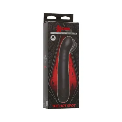 Kink The Hot Spot Silicone Vibrating Flex Massager Black