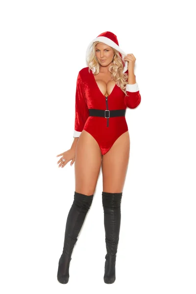 Santa's Tease - Size 3x-4x - Red
