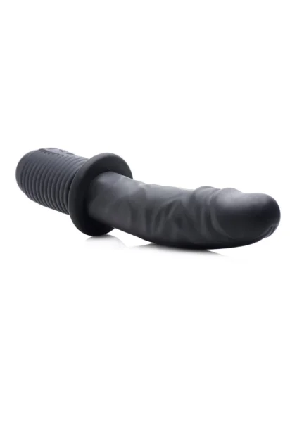Power Pounder Vibrating And Thrusting Silicone Dildo