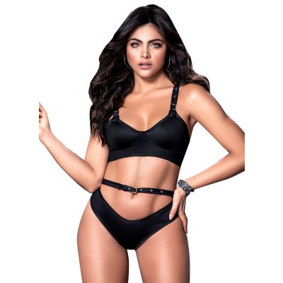 Mapale S M Black Two Piece Set