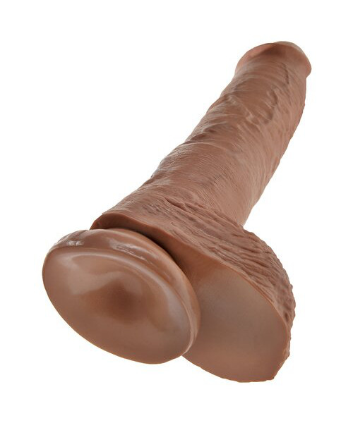 Pipedream King Cock Mid Tone Ballsy Dildo - 7, 9 or 10 Inch — image 6 of 10