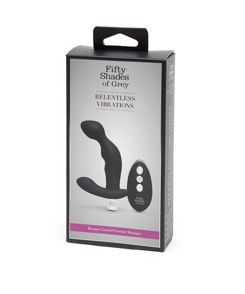 Fifty Shades of Grey Relentless Vibrations Remote Control Prostate Vibrator
