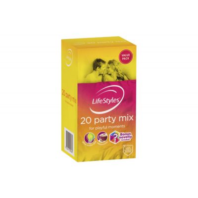 Lifestyles Party Mix 20 pack condoms
