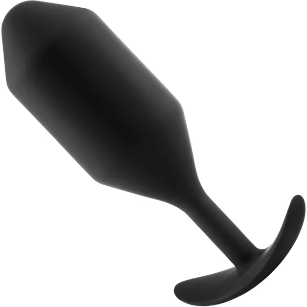 B-Vibe Snug Plug 5 Black Large Butt Plug