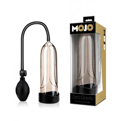Mojo Zero Gravity Penis Pump Enlarger Black Smoke