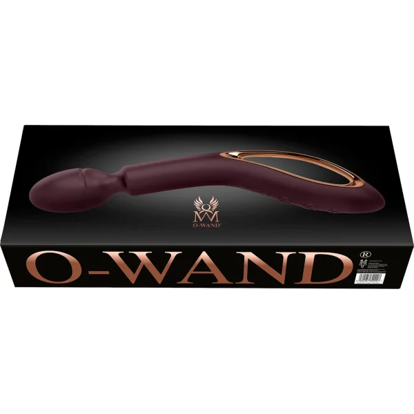 O-WAND II Waterproof Rechargeable Silicone Personal Massager - Violette