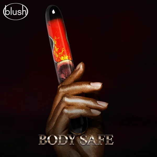Realm Minotaur Classic Slimline Vibrator by Blush