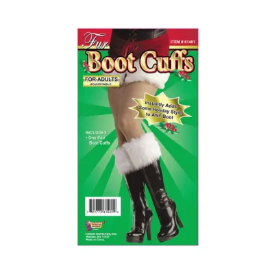 Fur Boot Cuffs Adds Holiday Style To Any Boots