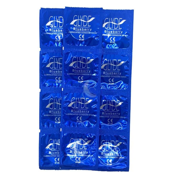 Glyde Organic Blueberry Flavored Vegan Condoms | 12-Pack — image 17 of 17