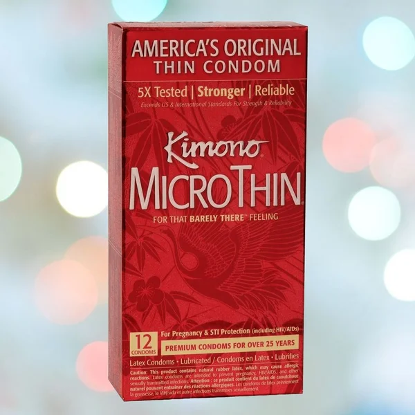 Kimono MicroThin Vegan-Friendly Condoms | 12-Pack — image 5 of 7