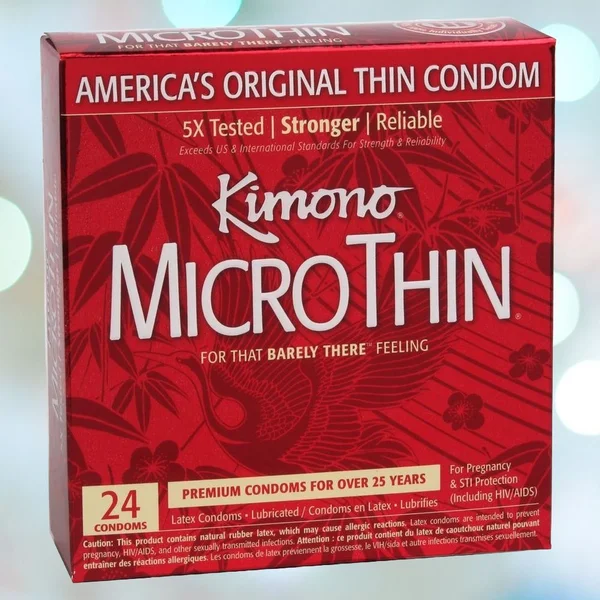 Kimono MicroThin Vegan-Friendly Condoms | 12-Pack — image 6 of 7