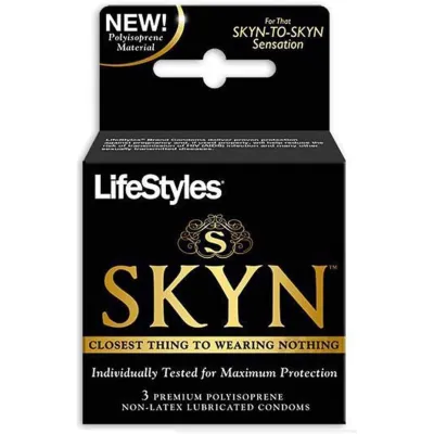 LifeStyles Skyn Non Latex 3 Count