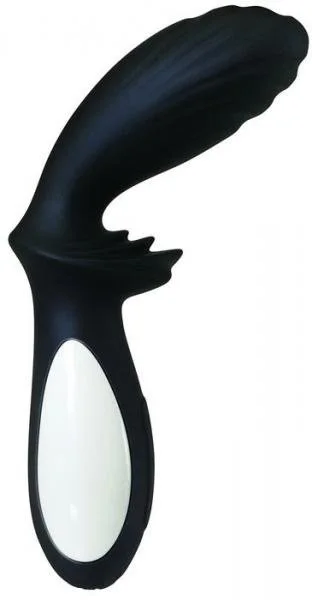The Silicone Warming Prostate Massager Black Vibrator — image 8 of 8