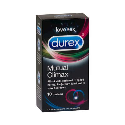 Durex Mutual Climax Condoms 10pk