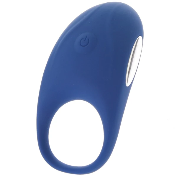 Adam & Eve Rechargeable Couples Penis Ring - Blue