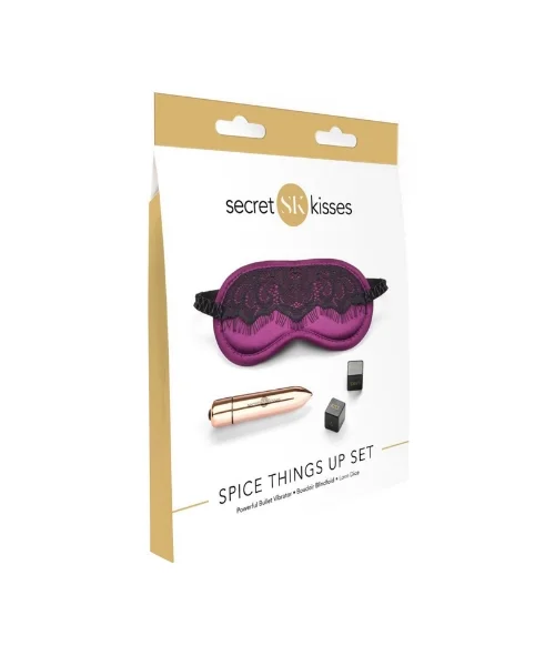 Couples Date Night Foreplay Kit With Vibrating Bullet