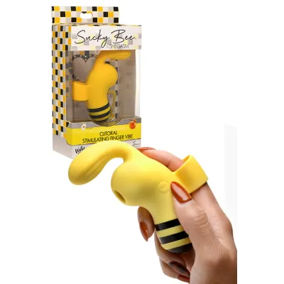 Shegasm Sucky Bee Clitoral Stimulating Finger Vibrator