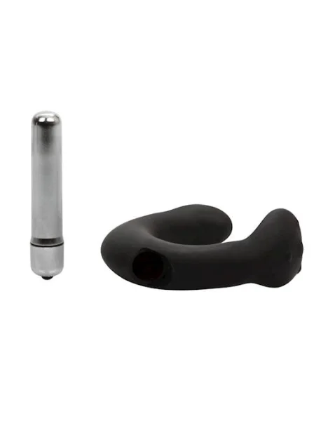 Male Sex Toys P Rock Anal Play - Black - One Size
