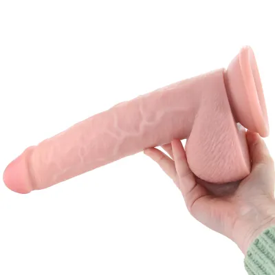 RealRock Straight 12 Inch Ballsy Dildo