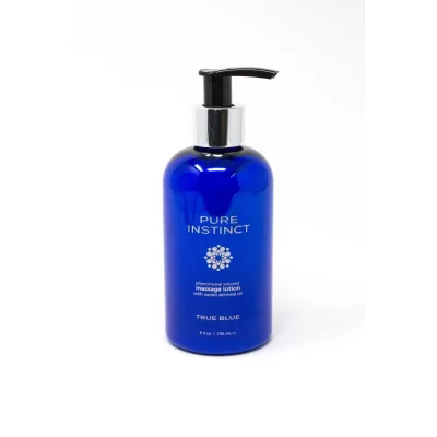 Pure Instinct True Blue Pheromone Oil Massage Lotion