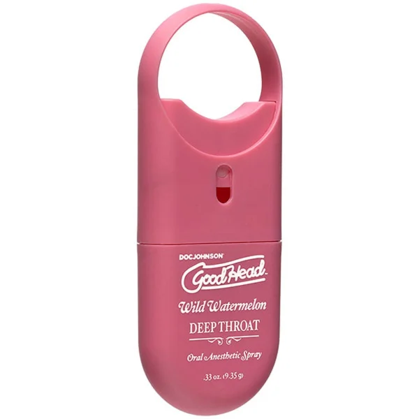 Goodhead Deep Throat Spray To-go Wild Watermelon .33 Oz.
