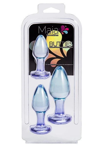 Crystal Jellies - Anal Initiation Kit (Purple)