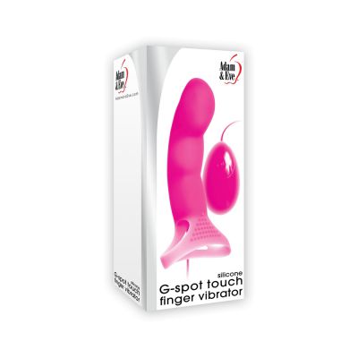 G Spot Touch Finger Vibrator Pink