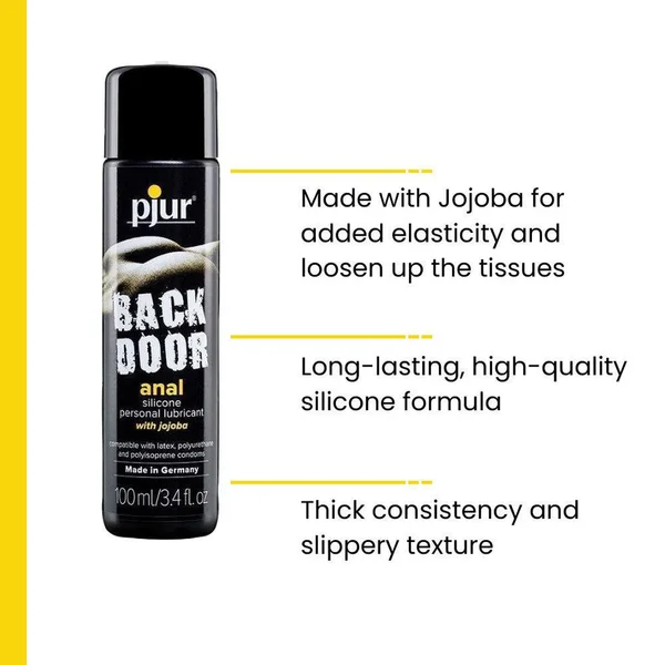 Pjur Backdoor Relaxing Anal Glide - Silicone-Based Lube | 100ml (3.4oz) — image 11 of 13