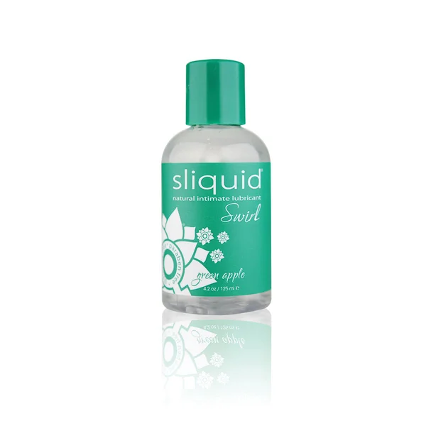 Sliquid Naturals Swirl Green Apple - Flavored Lube | 4.2oz — image 7 of 7
