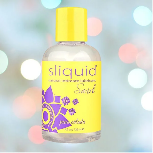 Sliquid Naturals Swirl Pina Colada - Flavored Lube | 4.2oz — image 11 of 12
