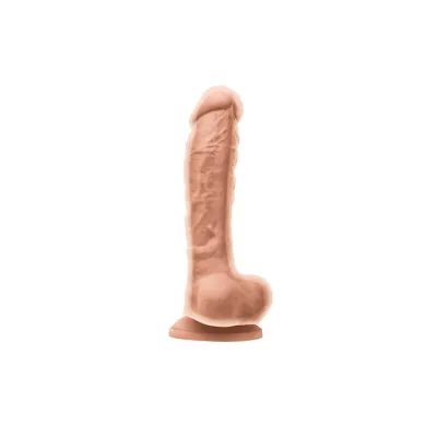 Colours Dual Density Dildo Ivory 8 Inch
