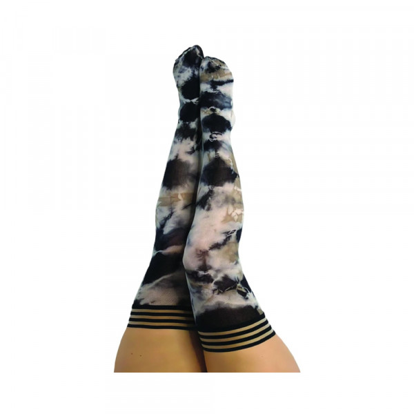 Kixies Mackenzie Black/white Tie-die Size C