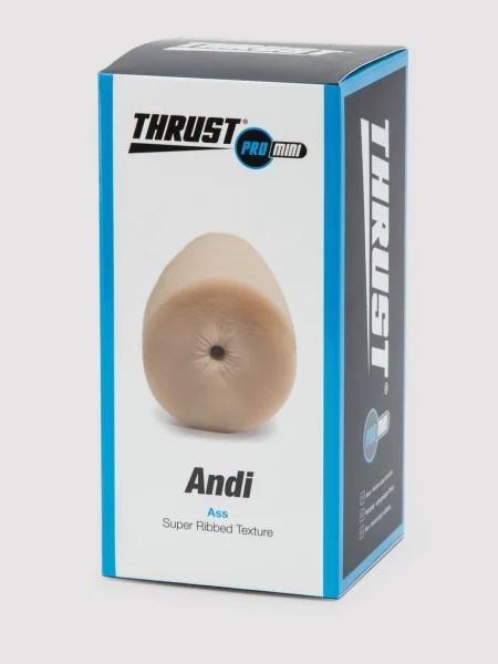 THRUST Pro Mini Andi Super Ribbed Pocket Ass 7.2oz