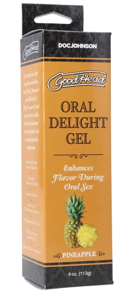 Goodhead Oral Delight Gel Pineapple 4 Oz.