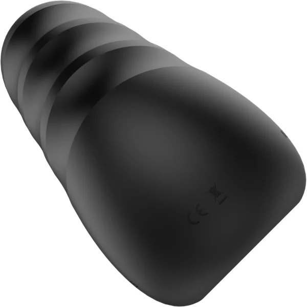 Nexus Eclipse Vibrating & Stroking Penis Masturbator - Black