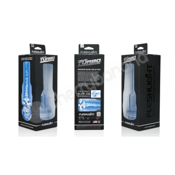 Fleshlight Turbo Thrust Blue Ice Blow Job Masturbator
