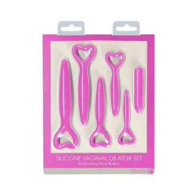 Ouch Silicone Vaginal Dilator Set Pink
