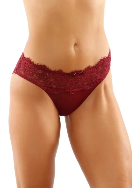 Bottoms Up Ivy Lace & Mesh Bikini Panty by Fantasy Lingerie - S/M