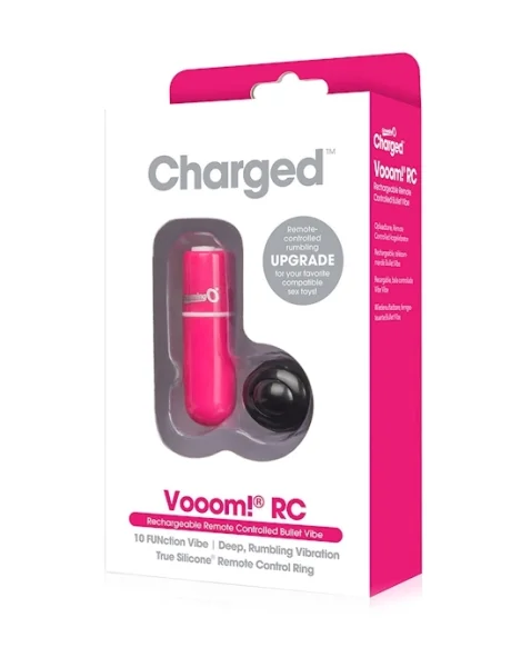 Vooom Remote Control Vibrating Bullet - Pink