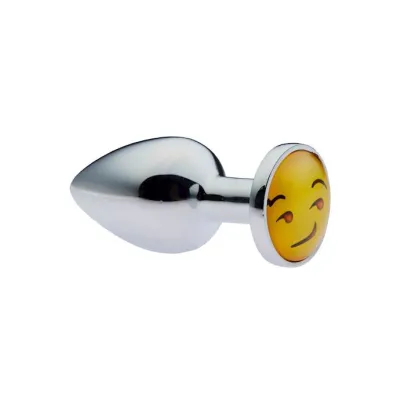 Kinki Smirk Emoji Anal Plug 2 7 Inch