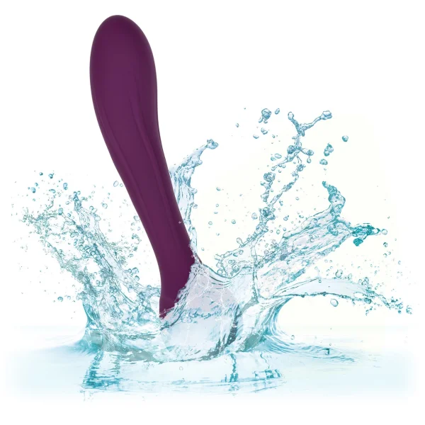 Obsession Passion Rechargeable Waterproof Silicone G-Spot Vibrator By CalExotics - Purple