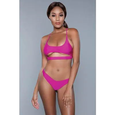 Gianna 2 piece Swimsuit Pink X small