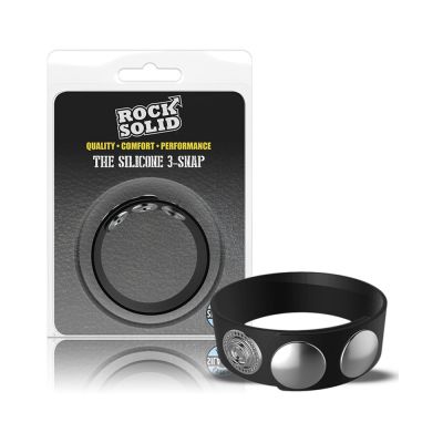 Rock Solid Silaflex 3 snap adjustable Black