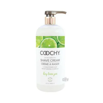 Coochy Shave Cream Key Lime Pie 32 Fl Oz 946 Ml