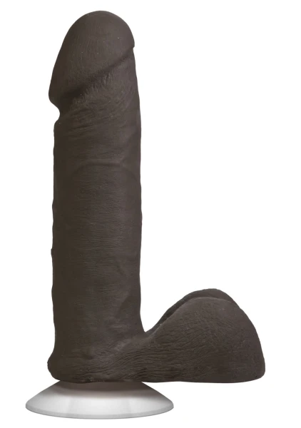 Doc Johnson The Realistic Cock UR3 6" - Vac-U-Lock Compatible Suction Cup - Caramel